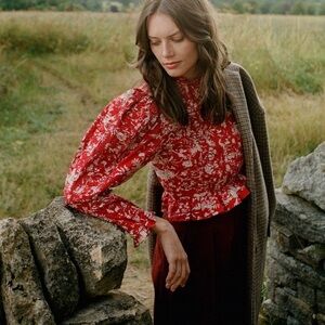 Doen Heloise Top in Oak Bluffs Floral